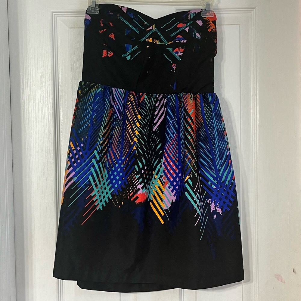 roxy host pick tribal print embellished dress